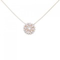 K18PG ダイヤモンド ネックレス 0.96CT