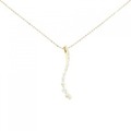 K18YG ダイヤモンド ネックレス 0.30CT