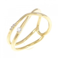 K18YG ダイヤモンド リング 0.04CT