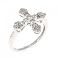 K18WG ダイヤモンド リング