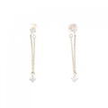 K18YG ダイヤモンド ピアス 0.30CT