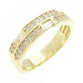 【新品】K18YG ダイヤモンド リング 0.50CT