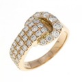 ジュネ ダイヤモンド リング 0.81CT