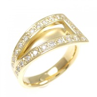 K18YG ダイヤモンド リング 0.35CT