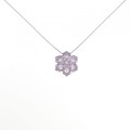 K18WG サファイヤ ネックレス 1.02CT