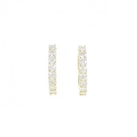 【新品】K18YG ダイヤモンド ピアス 1.001CT