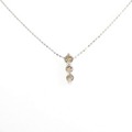 K18WG ダイヤモンド ネックレス 0.30CT
