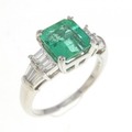 PT エメラルド リング 1.31CT