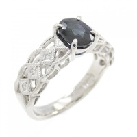 PT サファイヤ リング 1.27CT