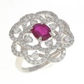 PT ルビー リング 0.71CT