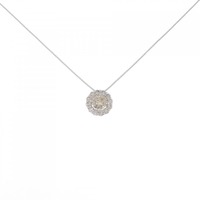 【新品】PT ダイヤモンド ネックレス 0.50CT