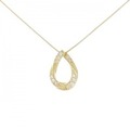 K18YG ダイヤモンド ネックレス 0.10CT