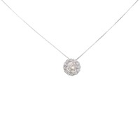 【新品】PT ダイヤモンド ネックレス 0.50CT
