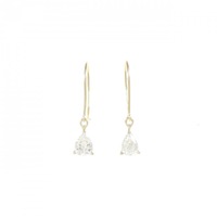 K18YG ダイヤモンド ピアス 0.78CT