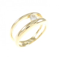 K18YG ダイヤモンド リング