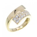 K18YG ダイヤモンド リング 0.50CT