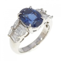 PT サファイヤ リング 2.91CT