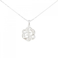 K18WG ダイヤモンド ネックレス 0.09CT