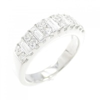 750WG ダイヤモンド リング 0.81CT