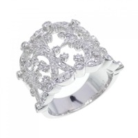 K18WG ダイヤモンド リング 0.96CT