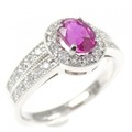 PT ルビー リング 0.77CT