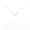 【新品】K18YG ダイヤモンド ネックレス 0.10CT