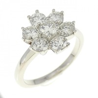 PT フラワー ダイヤモンド リング 1.00CT