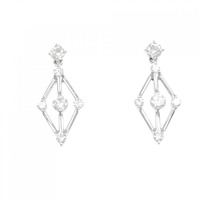 PT ダイヤモンド ピアス 0.70CT