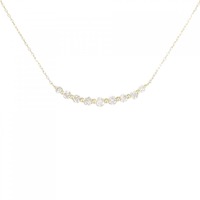 K18YG ダイヤモンド ネックレス 0.30CT