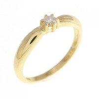 K18YG ダイヤモンド リング 0.10CT
