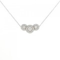 PT ダイヤモンド ネックレス 0.75CT