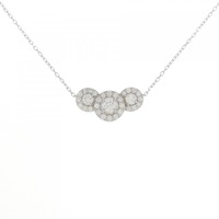 PT ダイヤモンド ネックレス 0.75CT