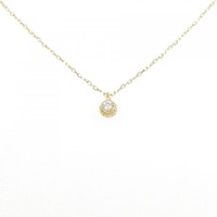 K18YG ダイヤモンド ネックレス 0.03CT