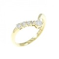 K18YG ダイヤモンド リング 0.20CT