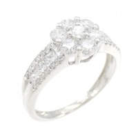 PT フラワー ダイヤモンド リング 1.00CT