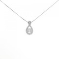 PT ダイヤモンド ネックレス 0.534CT H SI2 VERYGOOD