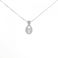 PT ダイヤモンド ネックレス 0.534CT H SI2 VERYGOOD