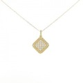 【新品】K18YG ダイヤモンド ネックレス 0.18CT