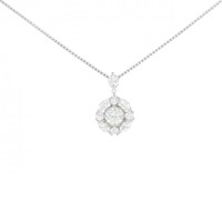 【新品】PT ダイヤモンド ネックレス 0.229CT E SI2 VG