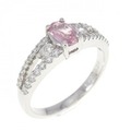 PT サファイヤ リング 0.407CT