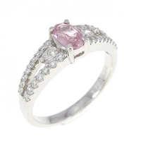 PT サファイヤ リング 0.407CT