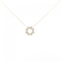 K18PG ダイヤモンド ネックレス 0.60CT