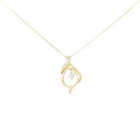 K18YG ダイヤモンド ネックレス 0.15CT