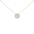 K18YG ダイヤモンド ネックレス 0.35CT