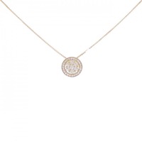 K18YG ダイヤモンド ネックレス 0.35CT
