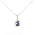 【リメイク】PT サファイヤ ネックレス 1.60CT マダガスカル産