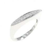 750WG ダイヤモンド リング