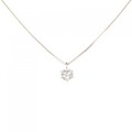 K18PG ダイヤモンド ネックレス 0.30CT