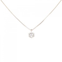 K18PG ダイヤモンド ネックレス 0.30CT