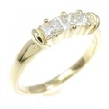 K18YG ダイヤモンド リング 0.52CT